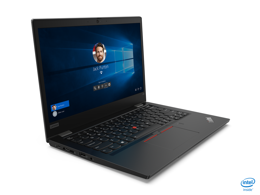 Lenovo ThinkPad L13 Yoga to smukły 13-calowy notebook, wyposażony w dotykową matrycę o rozdzielczości Full HD i jasności na poziomie 300 nitów
